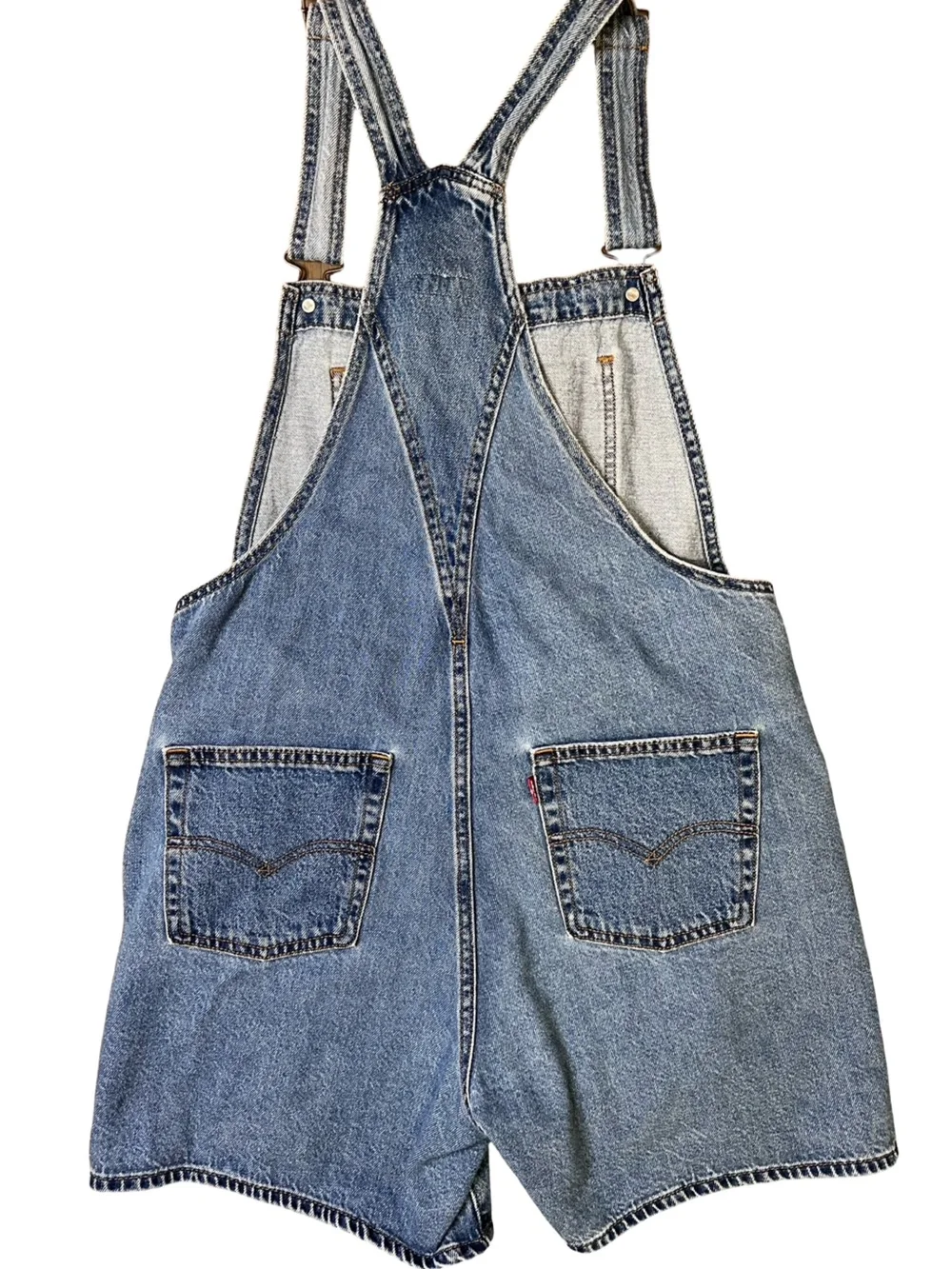 LEVI'S WOMEN'S ABOUT LAST WEEK VINTAGE OVERALLS Small